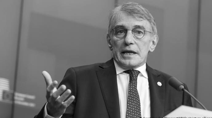 Avrupa Parlamentosu (AP) Başkanı David Sassoli hayatını kaybetti.