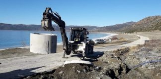 Salda Gölü’nün kumsalına su kuyusu açıldı!