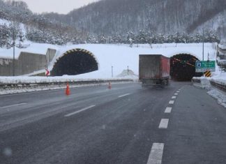 TEM Otoyolu, Bolu Tüneli’nde yapılacak kar temizleme çalışması nedeniyle bu gece trafiğe kapalı olacak.