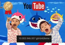 ‘Baby Shark’tan yeni rekor! YouTube’da 10 milyar izlenmeye ulaşan ilk video oldu.