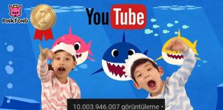 ‘Baby Shark’tan yeni rekor! YouTube’da 10 milyar izlenmeye ulaşan ilk video oldu.