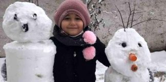 En güzel talimat; ‘Çocukların kardan adamlarını sakın bozmayın!”