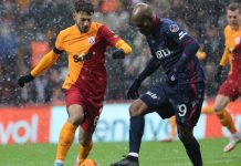 Trabzonspor geriden gelip kazandı. Galatasaray 1-2 Trabzonspor