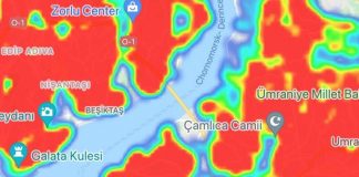 İstanbul kıpkırmızı oldu!