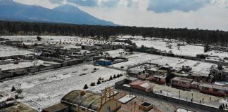 Tarihin’de ilk defa oldu. Meksika’nın Tlachichuca şehrine kar yağdı.