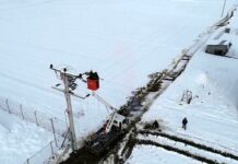 Yer yer elektriksiz olan Isparta’da yüz yüze eğitime 5 gün süreyle ara verildi.