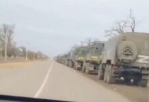 Rus askerleri Kiev’in merkezine 27 kilometre uzaklıkta görüntülendi.