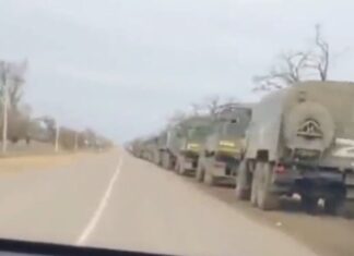 Rus askerleri Kiev’in merkezine 27 kilometre uzaklıkta görüntülendi.