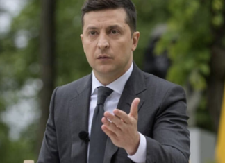 Ukrayna Devlet Başkanı Vladimir Zelensky başkent Kiev’den bir video yayınladı.