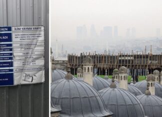 İlim Yayma Vakfı inşaatına Süleymaniye Camii silüetini bozduğu için “acil durdurma” istendi