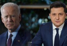 Zelenski, Biden ile telefonda görüştü.