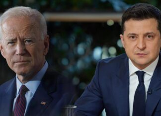 Zelenski, Biden ile telefonda görüştü.