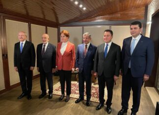 Bir araya geldiler. 6’lı zirveden ilk fotoğraf.