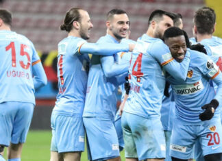 7 gollü maç. Kayserispor 4-3 Hatayspor
