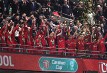 İngiltere Lig Kupası Liverpool ‘un.