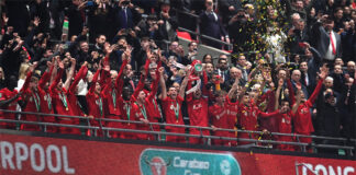 İngiltere Lig Kupası Liverpool ‘un.