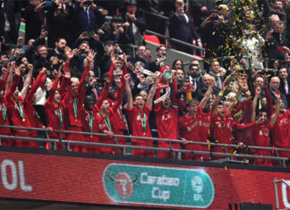 İngiltere Lig Kupası Liverpool ‘un.