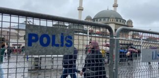 Taksim Meydanı, İstiklal Caddesi ve Taksim’deki metro istasyonu kapatıldı.