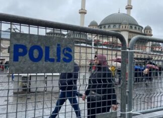 Taksim Meydanı, İstiklal Caddesi ve Taksim’deki metro istasyonu kapatıldı.