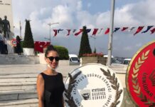 Kent Ekranı Yazarı, Gazeteci Burcu Uğur ADD Üsküdar Genel Kurulunda başkanlığa aday oldu.