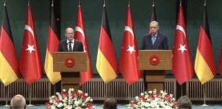 Cumhurbaşkanı Erdoğan Ankara’da Almanya Başbakanı Scholz ile görüştü.