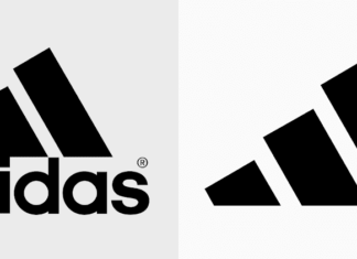 Spor giyim markası Adidas,minimanizm akımına ayak uydurarak logosunu değiştiriyor
