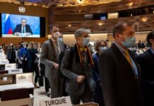 BM’de Lavrov’a savaş protestosu; Konuşma yaparken, katılımcılar salonu terk etti!