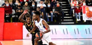 Anadolu Efes, Fransa’da hem maçı hem ikili averajı kaybetti. Monaco 102-80 Anadolu Efes