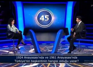 Türkiye’nin başkentini üniversite öğrencisi bilemezken seyircilerin de ancak yarıdan azı bildi!