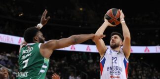 Anadolu Efes’ten Zalgiris Kaunas karşısında kritik galibiyet