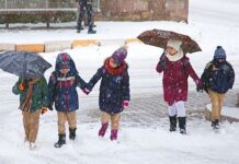 6 Kentte eğitime yarın (16 Mart Çarşamba) kar engeli