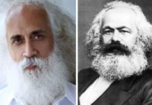 Karl Marx diye sanatçı Suavi’nin fotoğrafı kullanıldı