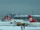 İstanbul’da kar nedeniyle uçuşlarda kısıtlama.