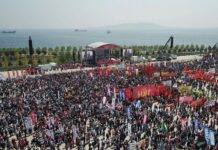 İstanbul’da 1 Mayıs mitingi Maltepe Meydanı’nda