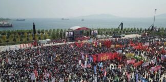 İstanbul’da 1 Mayıs mitingi Maltepe Meydanı’nda