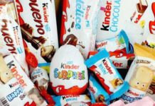 Türkiye’de Kinder Schoko Bons için toplatma kararı!