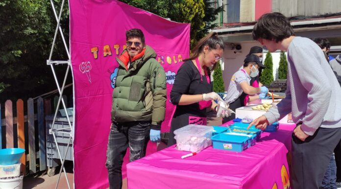Tarabya Final Okulu öğrencileri okullarında düzenlenen bir etkinlikte Waffle’a doydular.