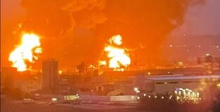 Savaşta bir ilk: Ukrayna ordusu helikopterle Rusya’da petrol rafinerisini vurdu!