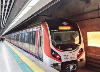 İstanbul’da Marmaray’a Ramazan düzenlemesi.