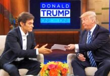 Trump,Mehmet Öz’ün yanında!