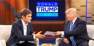 Trump,Mehmet Öz’ün yanında!