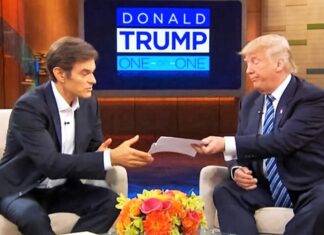 Trump,Mehmet Öz’ün yanında!