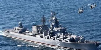 Rusya Savunma Bakanlığı, “Moskova” kruvazörünün battığını duyurdu.