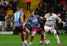 Şampiyonluk ertelendi. Trabzonspor, Gaziantep deplasmanında kazanamadı