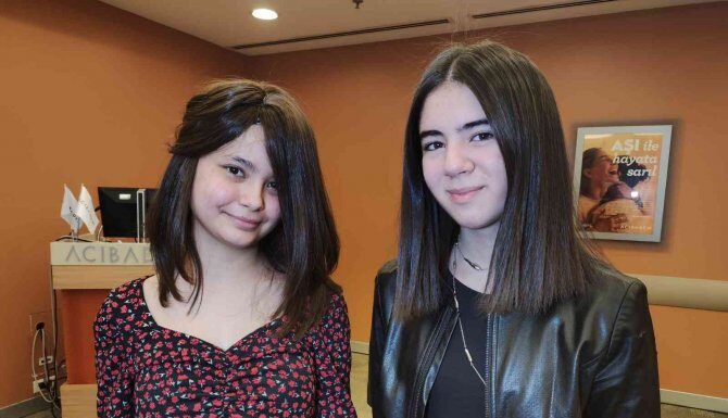 3 yıl uzattığı saçlarını peruk yaptırıp, kanser hastası genç kıza hediye etti