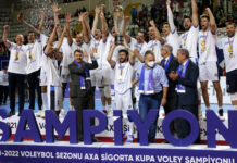 Kupa Voley’de Galatasaray’ı deviren Arkas şampiyon oldu