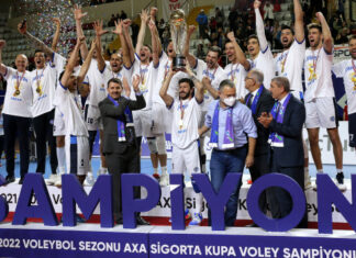 Kupa Voley’de Galatasaray’ı deviren Arkas şampiyon oldu