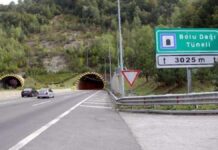 Bolu Dağı Tüneli, çıkışında meydana gelen heyelan çift yönlü kapatıldı