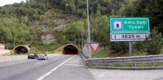 Bolu Dağı Tüneli, çıkışında meydana gelen heyelan çift yönlü kapatıldı