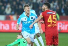 Kupa’da Trabzonspor 1 adım önde
